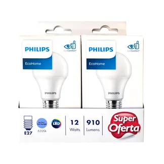 Bombillos Led Philips 12W Packx2 Luz Blanca