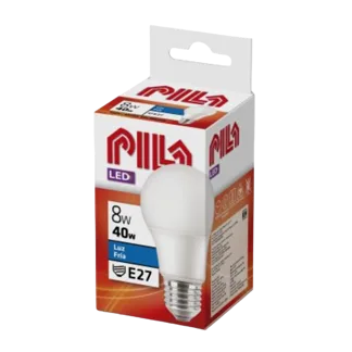 Bombillos Led Pila 8W E27 Luz Clara