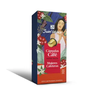 Cápsulas De Café Juan Valdez Mujeres Cafeteras x8 Cápsulas x44.8gr