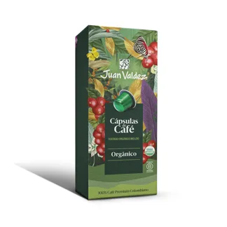 Cápsulas De Café Juan Valdez Orgánico x8 Cápsulas x44.8gr