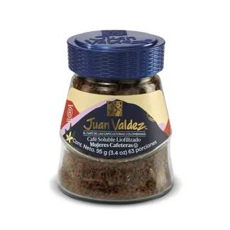 Café Juan Valdez Liofilizado Mujeres Cafeteras x95gr