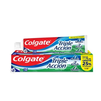 Crema Dental Colgate Triple Acción Original x75ml