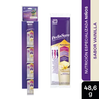 Pediasure Peptigro Vainilla x4Un x49gr