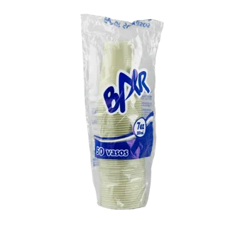 Vaso Policolor Bar 7 Onzas x50Un