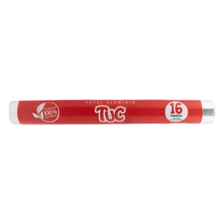 Papel Aluminio Tuc Repuesto x1 Rollo x16mts