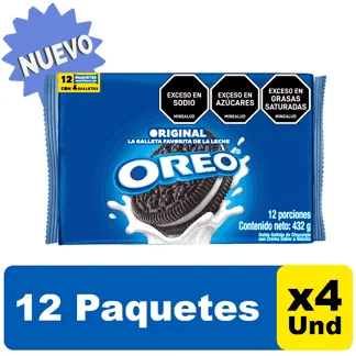 Galletas Oreo Original x12Un x36gr