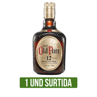 Whisky Old Parr 12 años (x500ml/x750ml)