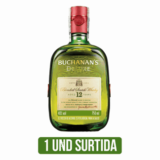 Whisky Buchanan´s (Master/D´Luxe)(x750ml/x1000ml)/D´Luxe x375ml)