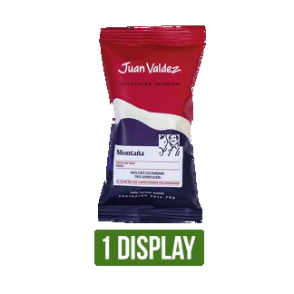Café Juan Valdez Montaña Tostado Molido x5Un x70gr